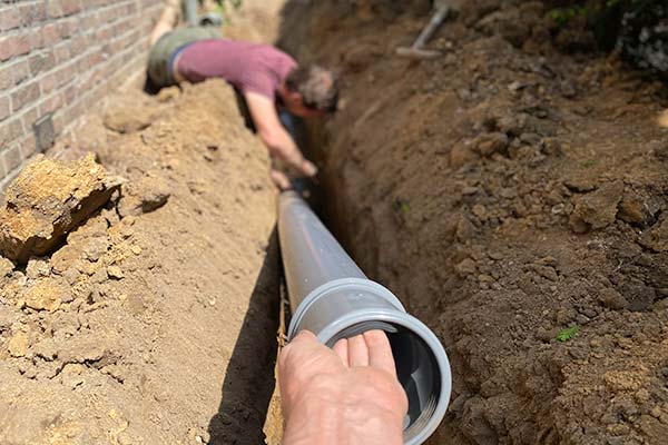 Drain and Sewer System Installation