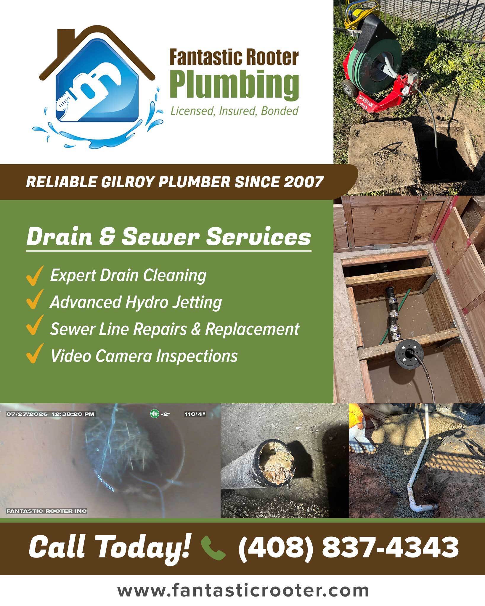Drain & Sewer Services