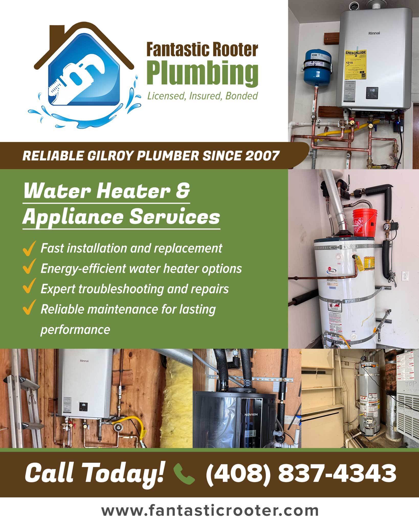 Water Heater & Appliance